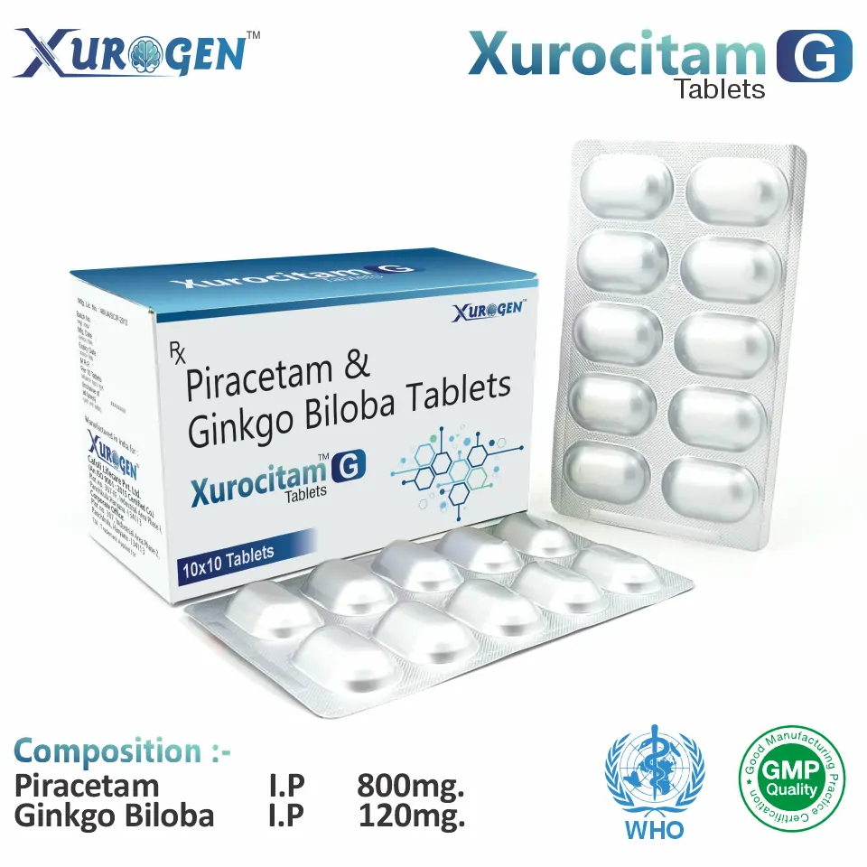 Piracetam 800 mg + Ginkgo Biloba 120 mg Tablet PCD Franchise